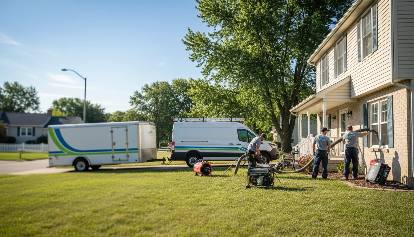 Flooded Basement Restoration And Cleanup With Repair in Panama, IL near me